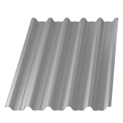 Профнастил C-44 RAL 7004 Серый 0.45 мм фото Центр Металлокровли