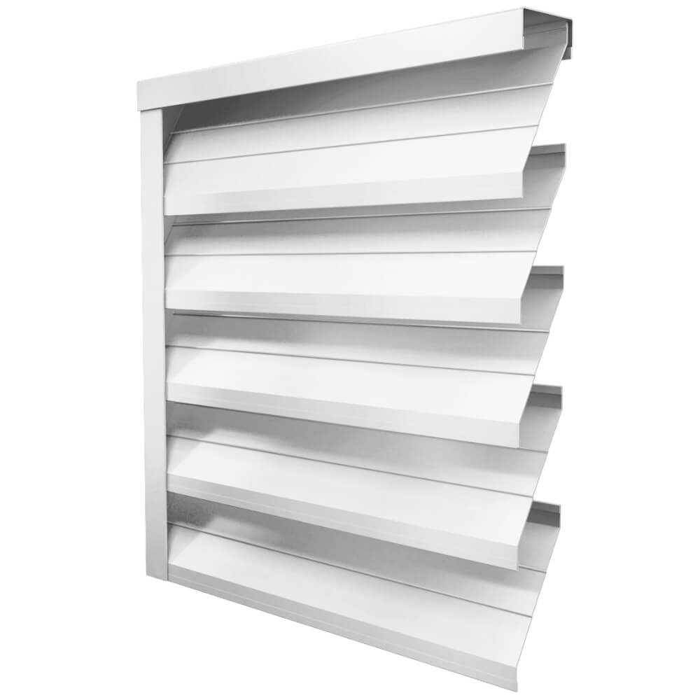 Ламель ЭКО-Z-US усиленная RAL9003 Белый полиэстер односторонний